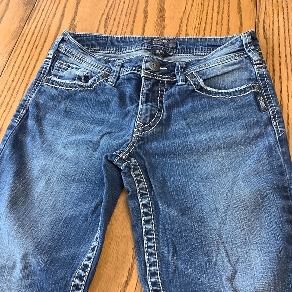 Silver Suki Jeans W29 Leg 31.5”, 9” Rise - Picture 2 of 11